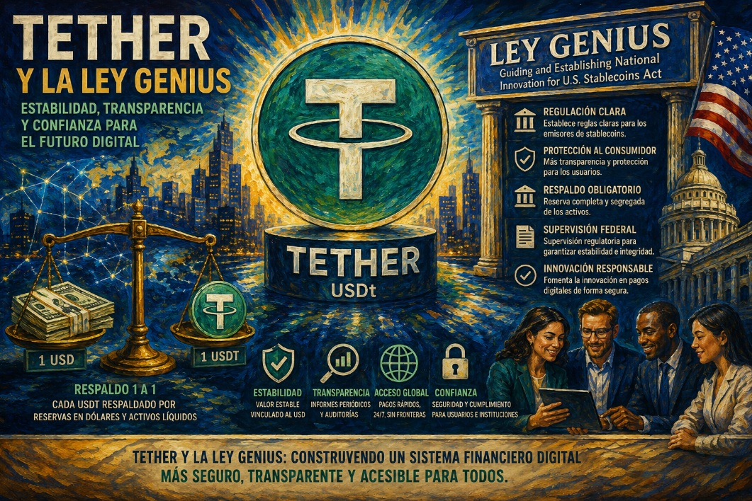 टिथर और जीनियस अधिनियम: नया अमेरिकी कानून USDT और पूरे स्टेबलकॉइन बाज़ार के भविष्य को कैसे आकार देगा
